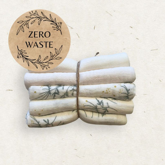 Waschlappen "Musseline", Ecomini