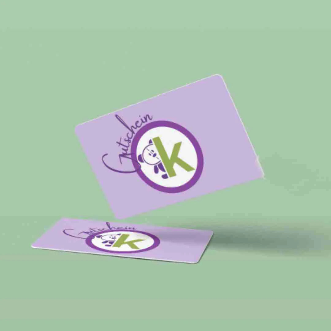 Geschenkgutschein digital & physisch - Kidskram.ch