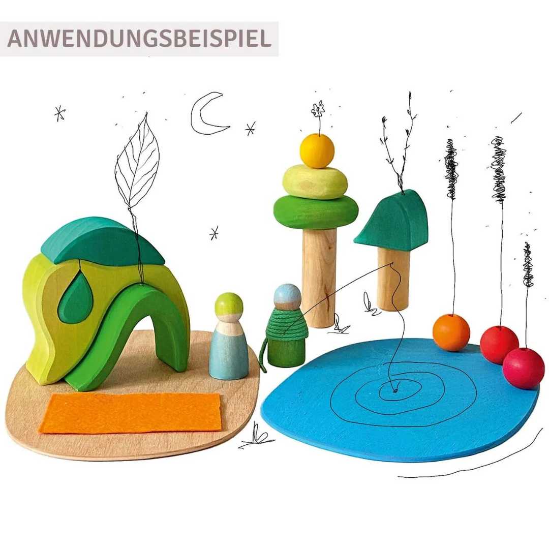 Spielwelt "Waldlichtung, Grimms