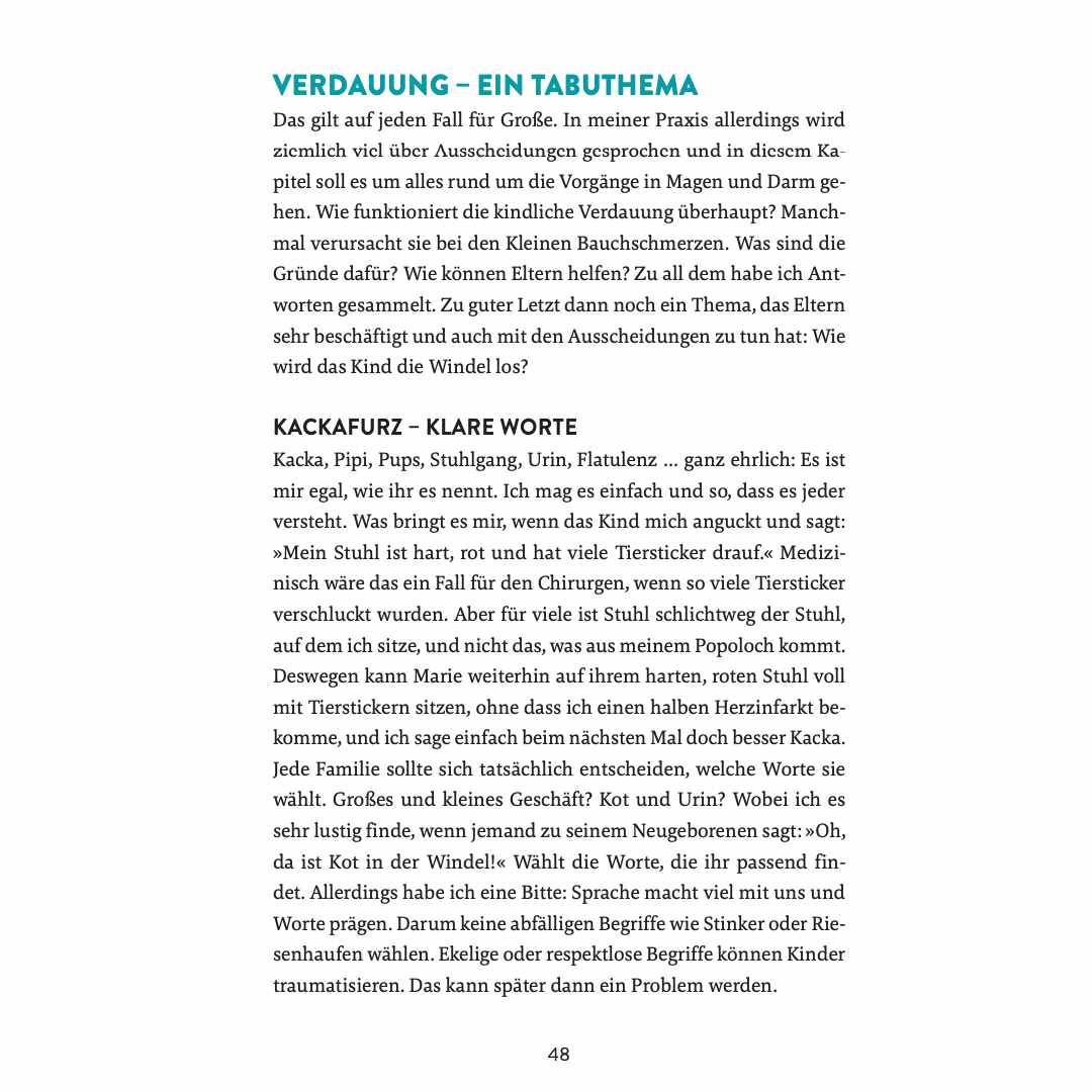 Wenn der Rotz läuft und der Pups drückt, Buch