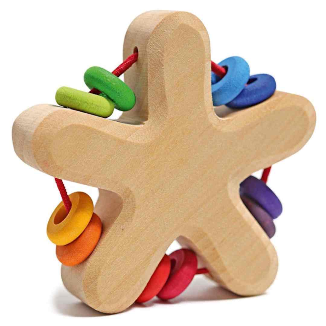 Regenbogen Rassel, Grimms