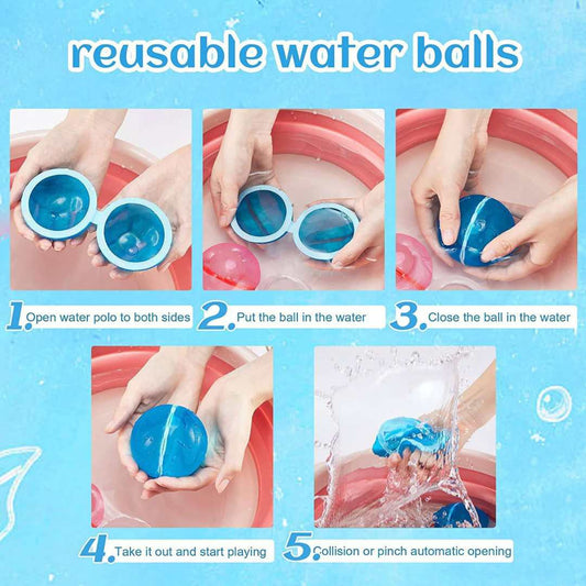 Wasserball, wiederverwendbar