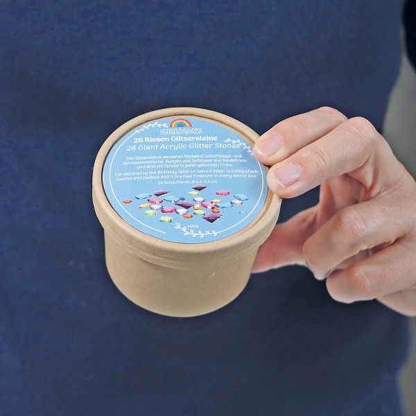 Glitzersteine "gross", Grimms