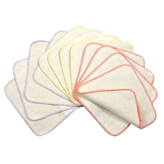 Avo&Cado Waschlappen Flanell + Frottee 12 Stk - Kidskram.ch