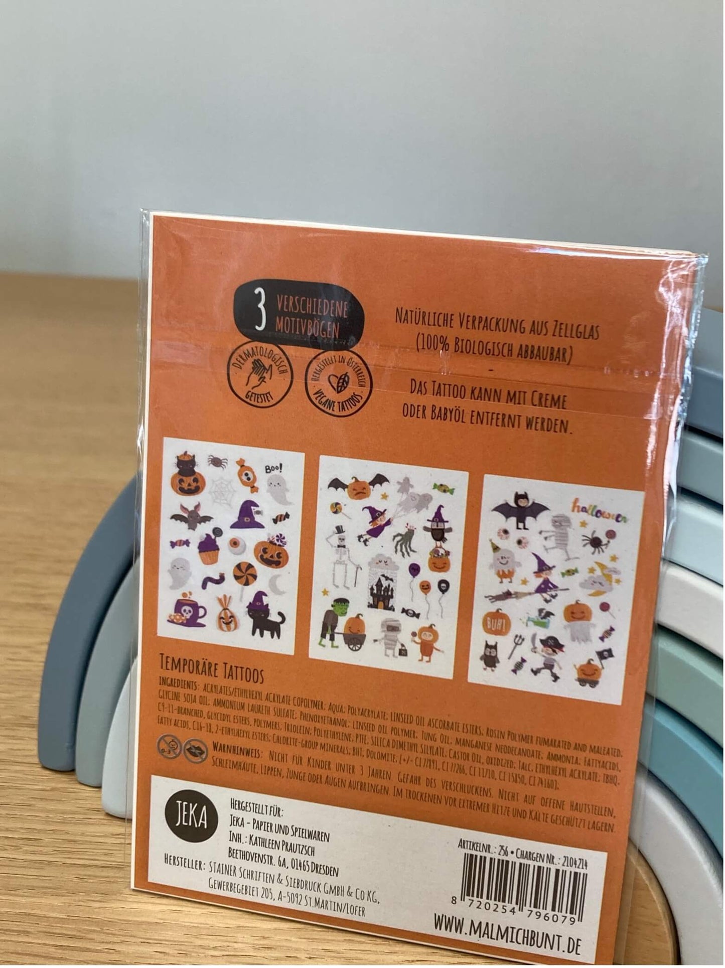 temporäre Kindertattoos von "Mal mich bunt" - Kidskram.ch