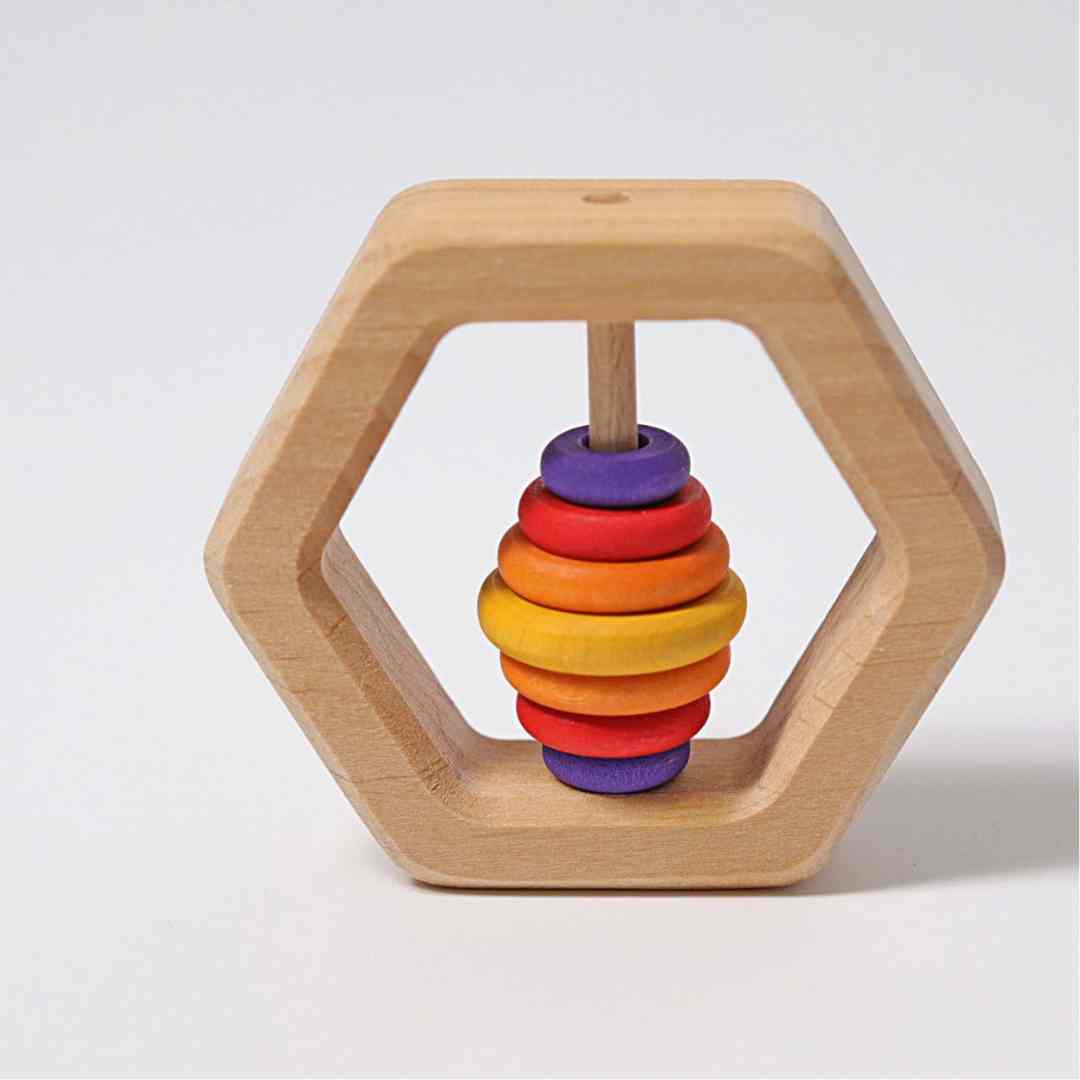 Sechseck Rassel, Grimms