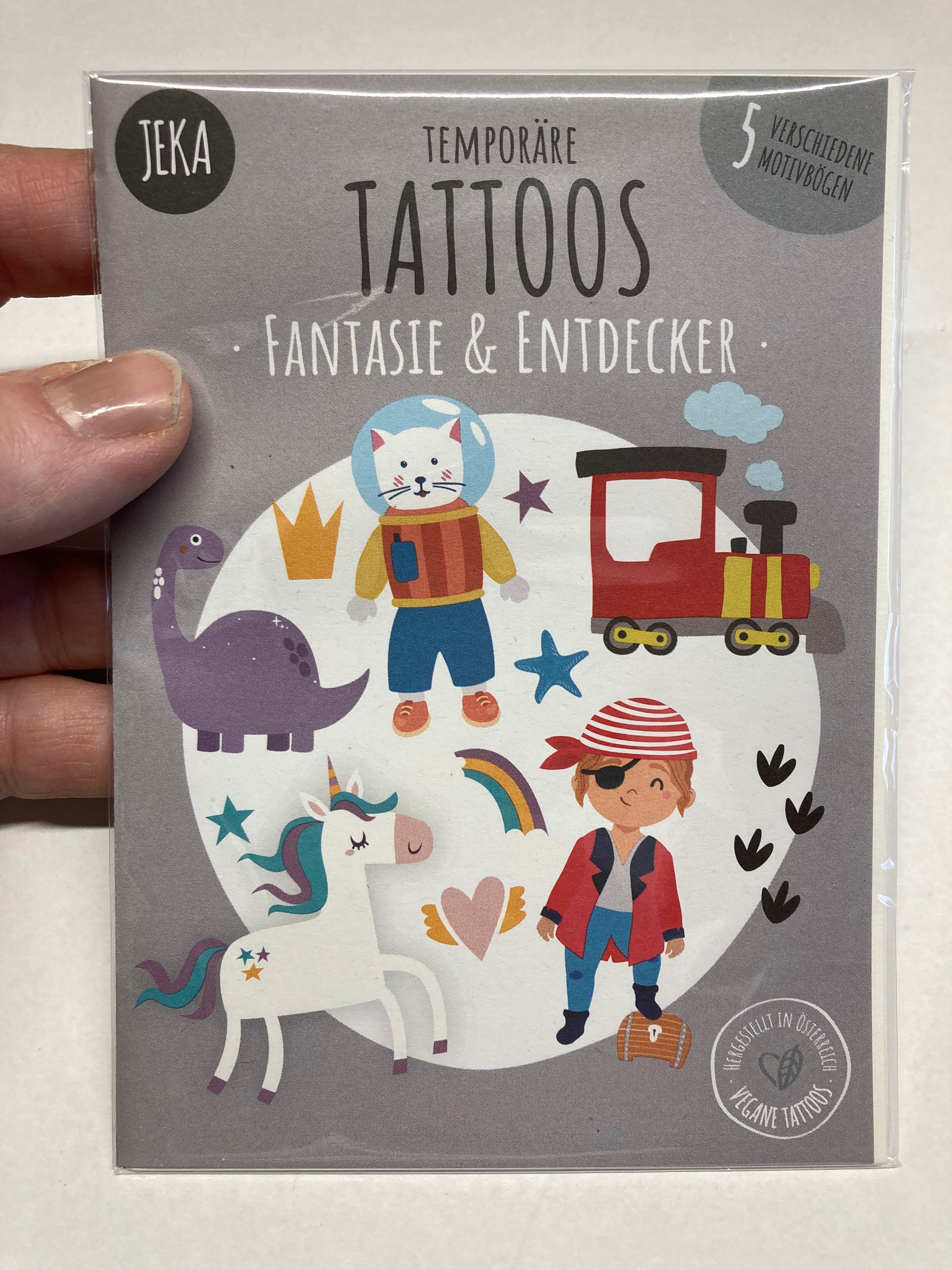 temporäre Kindertattoos - Kidskram.ch