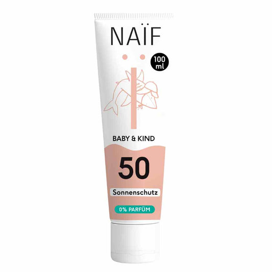 Mineralische Sonnencreme Baby & Kind LSF 50, Naïf