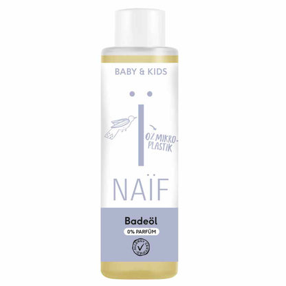 Mildes Badeöl 0 % Parfüm, Naïf
