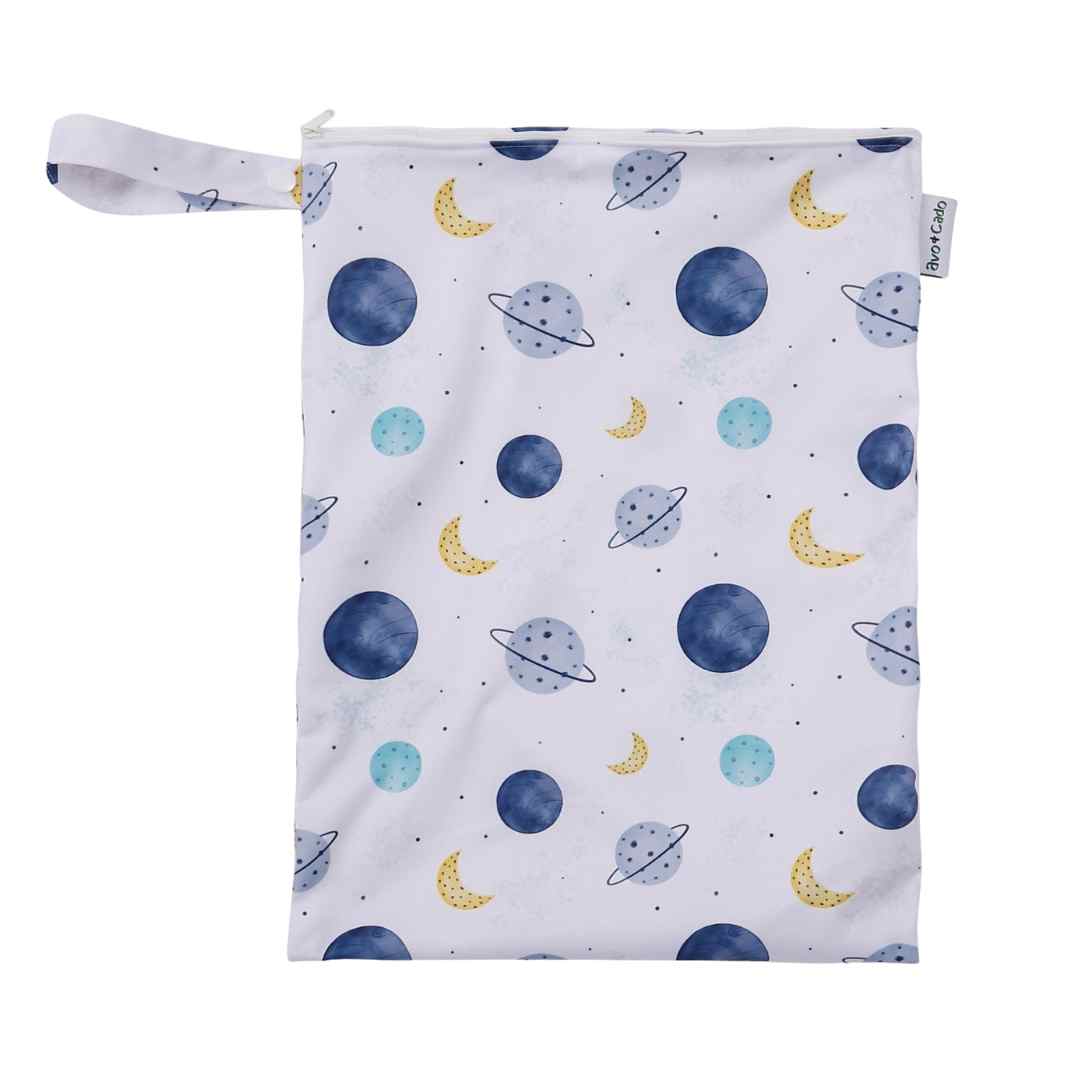 Wetbag "M" mit 2 Fächer, Avo&Cado