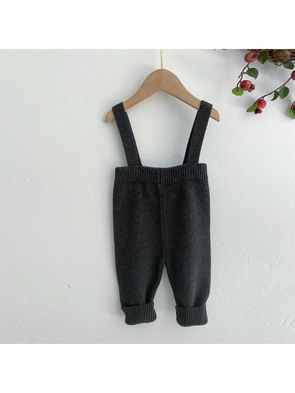 Strick Hose mit Hosenträgern, Annie & Charles® - Kidskram.ch