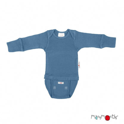 Manymonths 2in1 Body-Shirt Wolle - Kidskram.ch