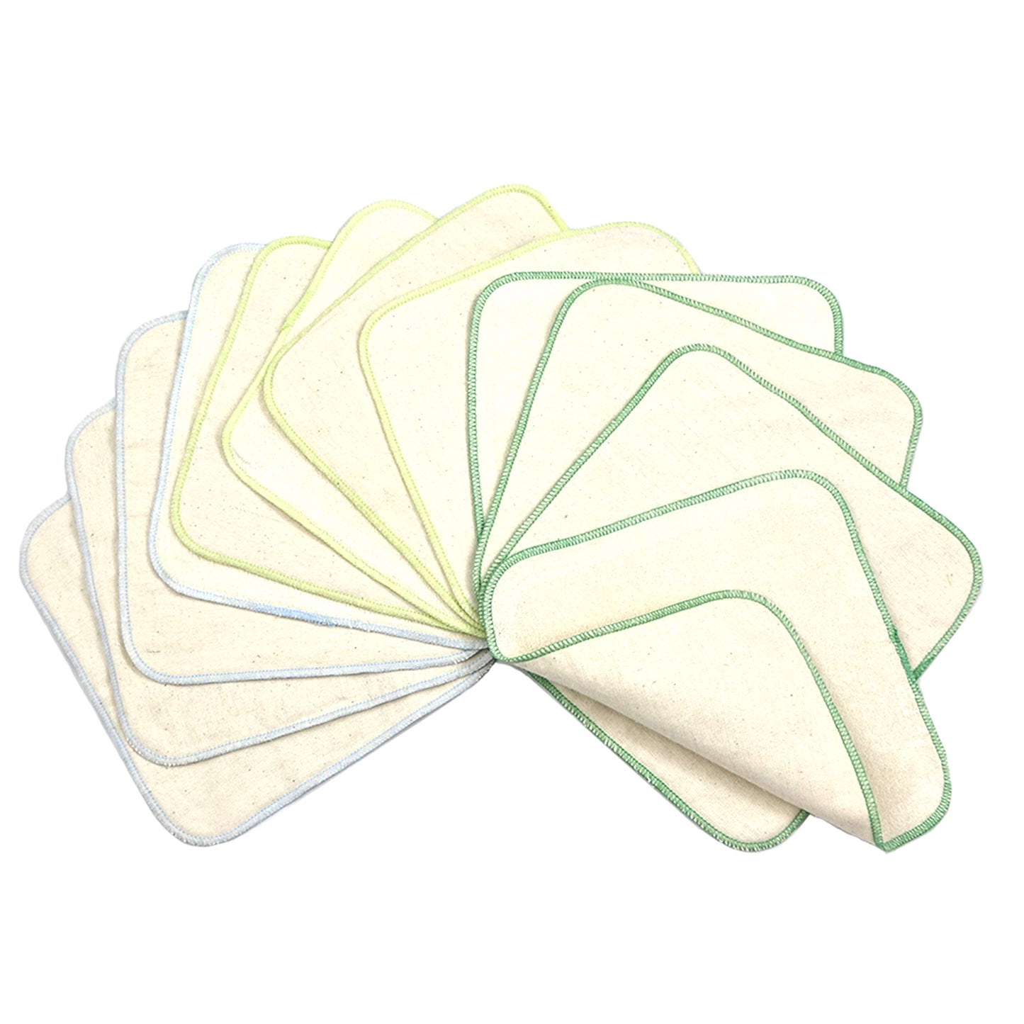 Avo&Cado Waschlappen Flanell + Frottee 12 Stk - Kidskram.ch