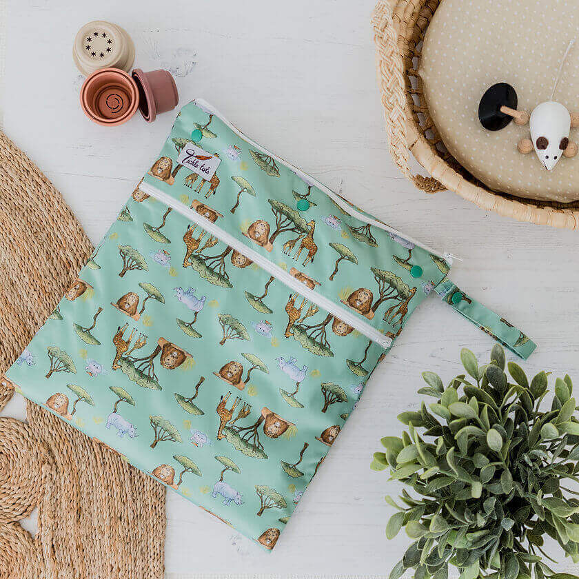 Wetbag mit 2 Fächern von Tickle Tots - Kidskram.ch