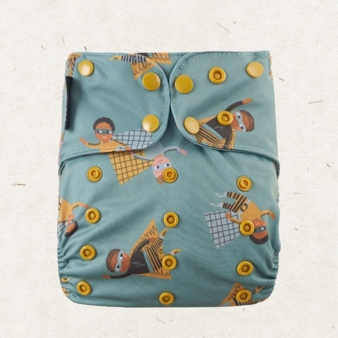 Pocketwindel Bambus "Onesize" inkl. Einlage - Kidskram.ch