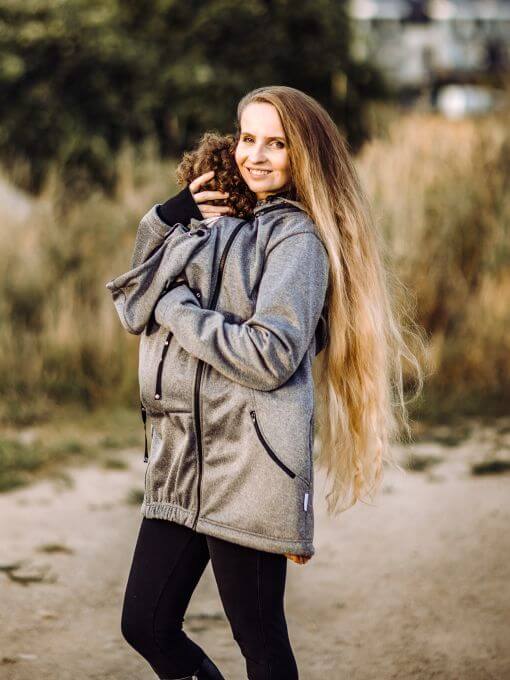 Greyse Softshell Tragejacke 4in1 - Kidskram.ch